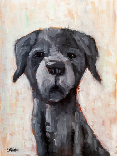 Original Dogs Paintings by Joshua Matherne