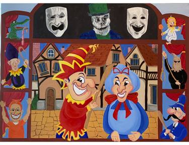 Original Expressionism Humor Paintings by Mark Zanni