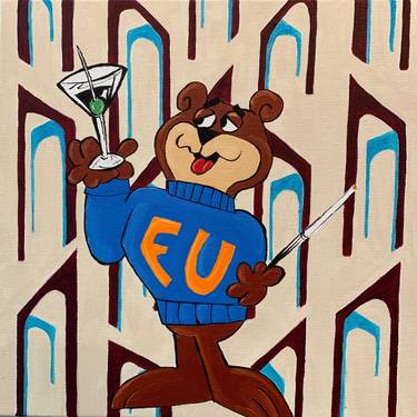 Original Contemporary Cartoon Paintings by Mark Zanni