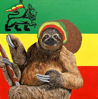Original Conceptual Animal Painting by Mark Zanni