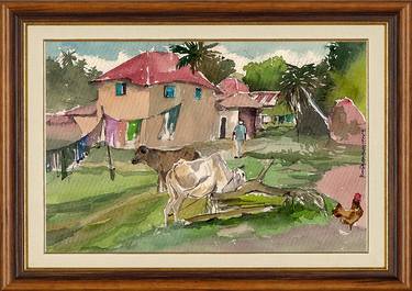 Original Impressionism Landscape Paintings by Ranjan Ekanayake