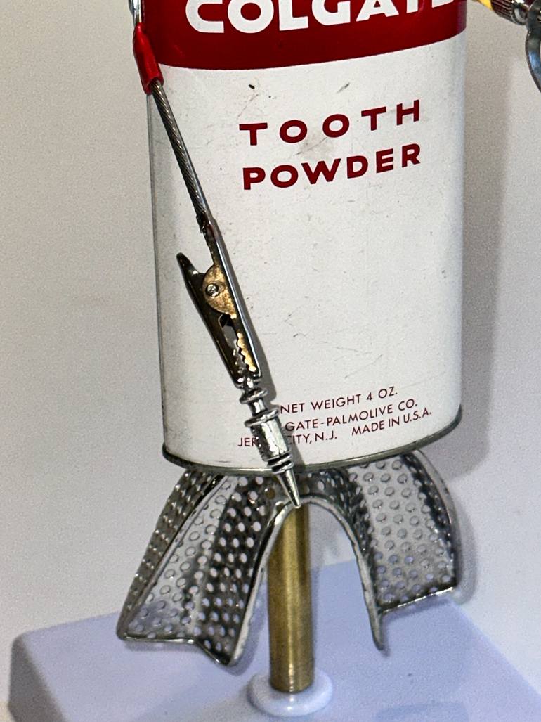 Original Abstract Expressionism People Sculpture by David M Joseph