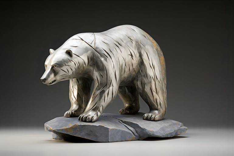 Original Realism Animal Sculpture by Alexander Mitchell