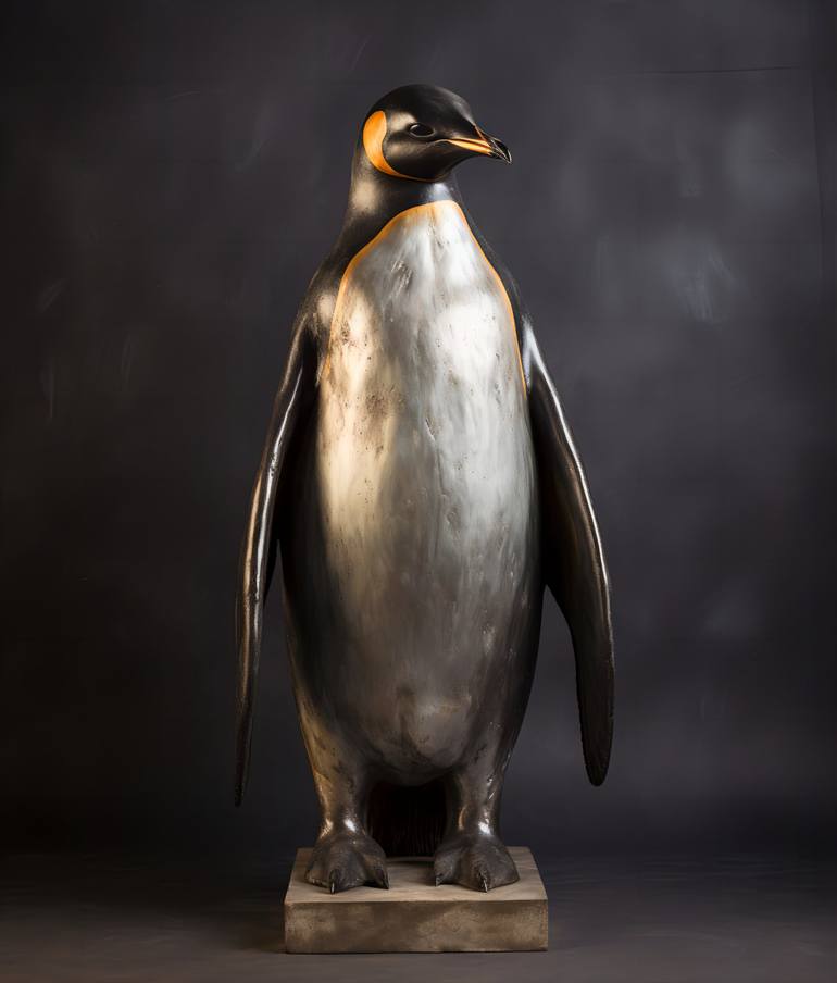 Original Figurative Animal Sculpture by Alexander Mitchell