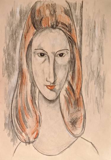 Jeanne Hébuterne after Modigliani thumb