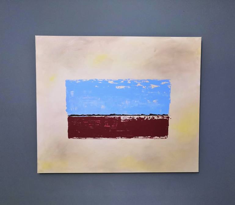 Original Contemporary Abstract Painting by EVGENIIA ZAITS