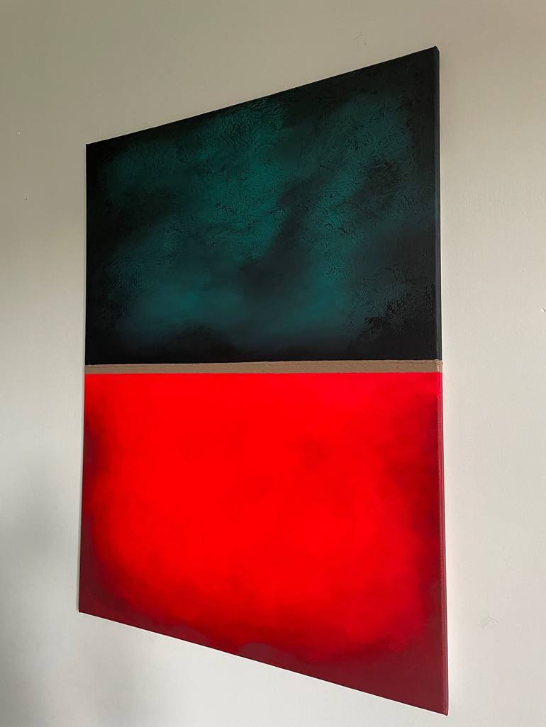 Original Abstract Painting by EVGENIIA ZAITS