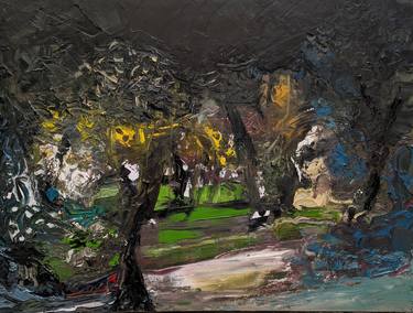 Original Expressionism Landscape Paintings by Nicolas Gasiorowski