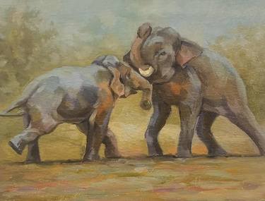 Original Animal Paintings by Sachith De Silva