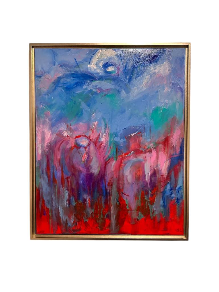Original Abstract Expressionism Light Paintings by Sherry Christopher