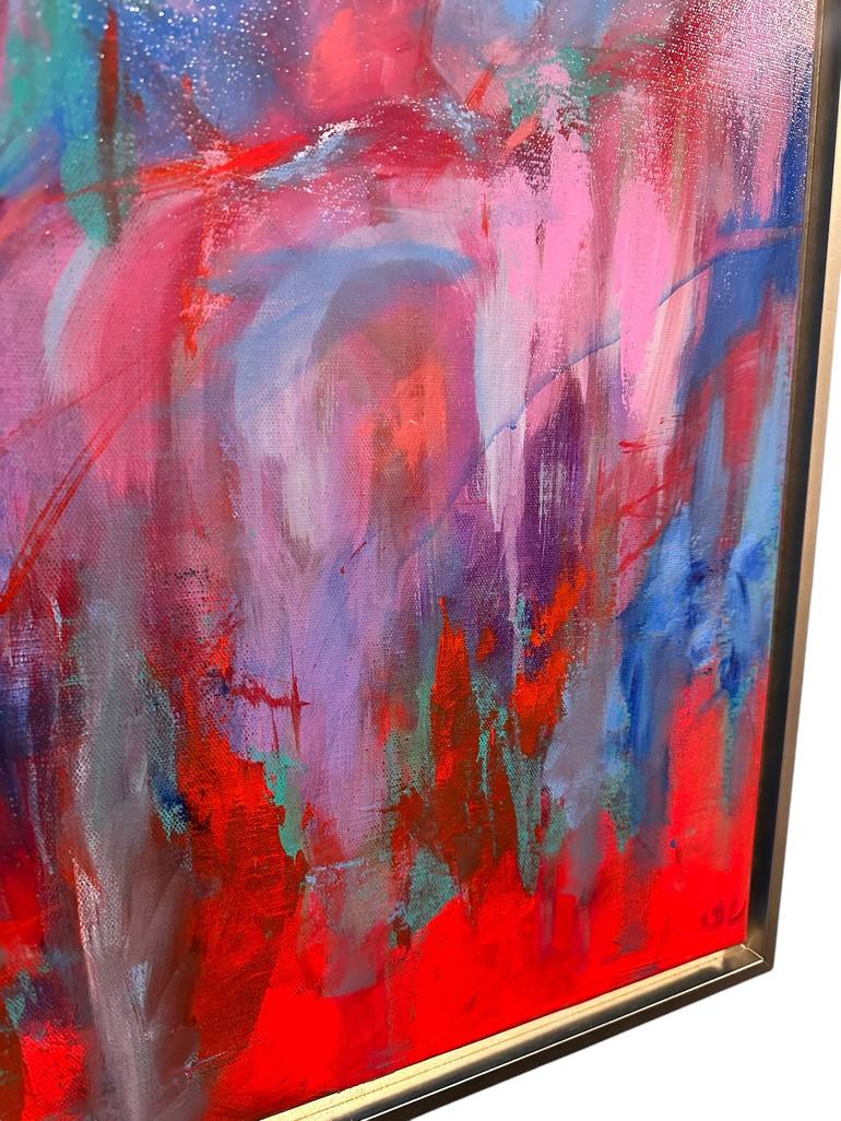 Original Abstract Expressionism Light Painting by Sherry Christopher