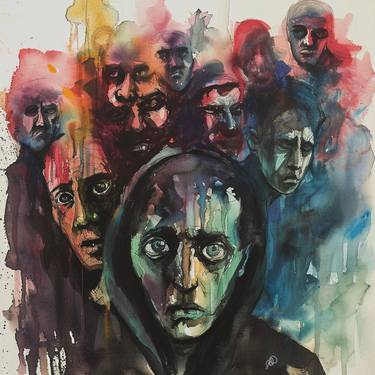 Print of Figurative People Mixed Media by J Douglas Dalrymple