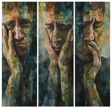 The Worrier (Triptych) thumb