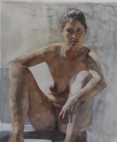 Original Figurative Nude Mixed Media by J Douglas Dalrymple