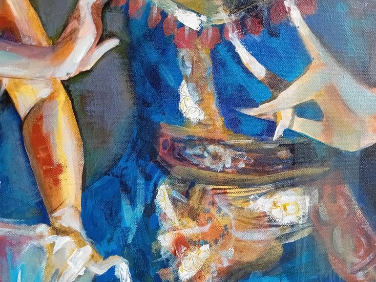 Original Contemporary Performing Arts Painting by Artemi Lykou