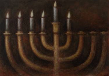 Original Figurative Religion Paintings by Zev Robinson