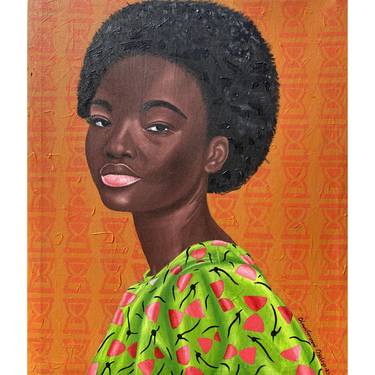 Original Realism Women Paintings by Oyeleye Feranmi