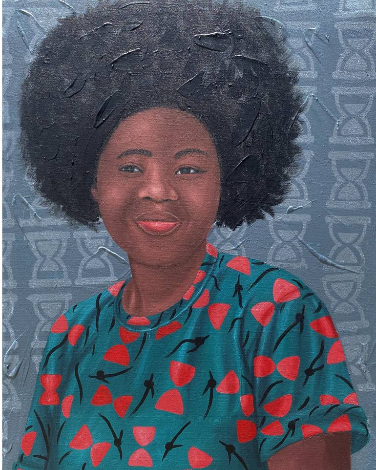 Print of Realism Women Painting by Oyeleye Feranmi