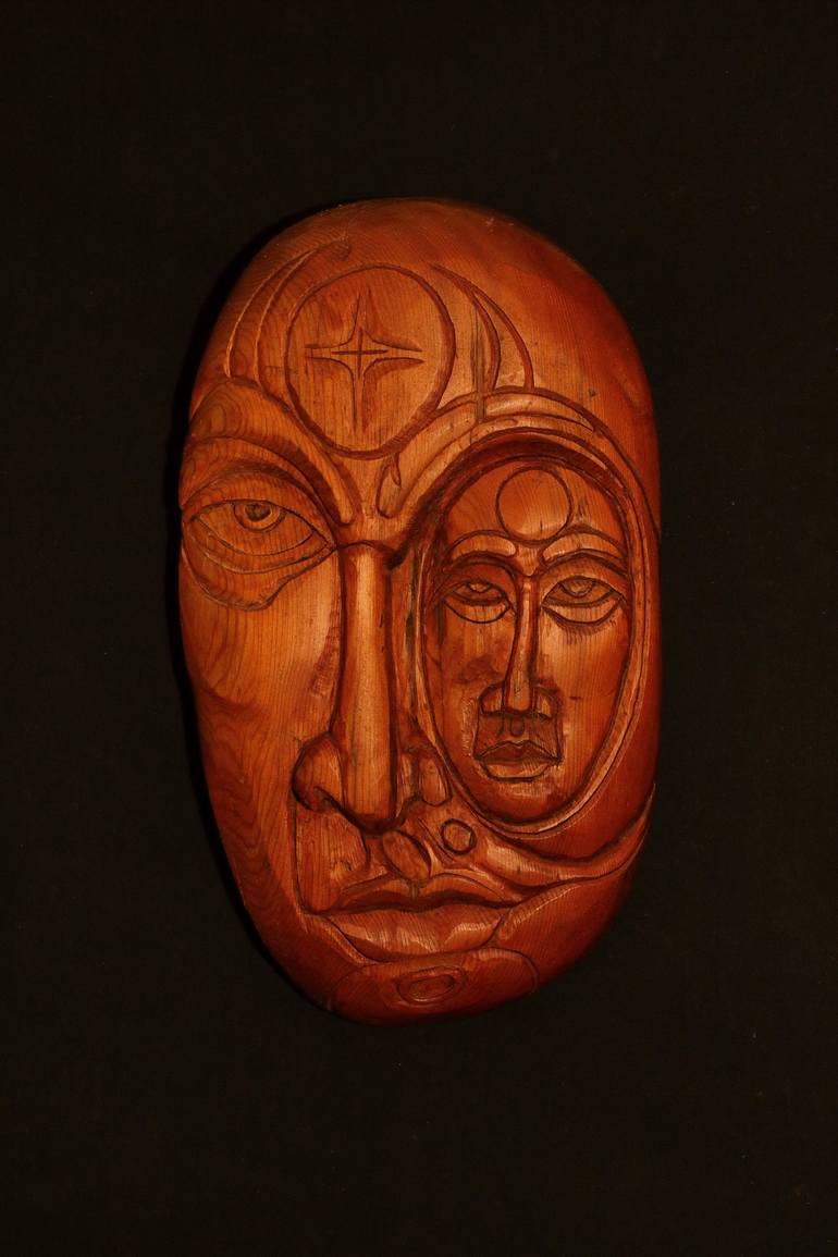 Alutiiq Moon Mask - Print