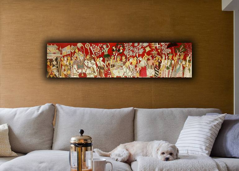 Original Other Pop Culture/Celebrity Painting by Omali Radhika
