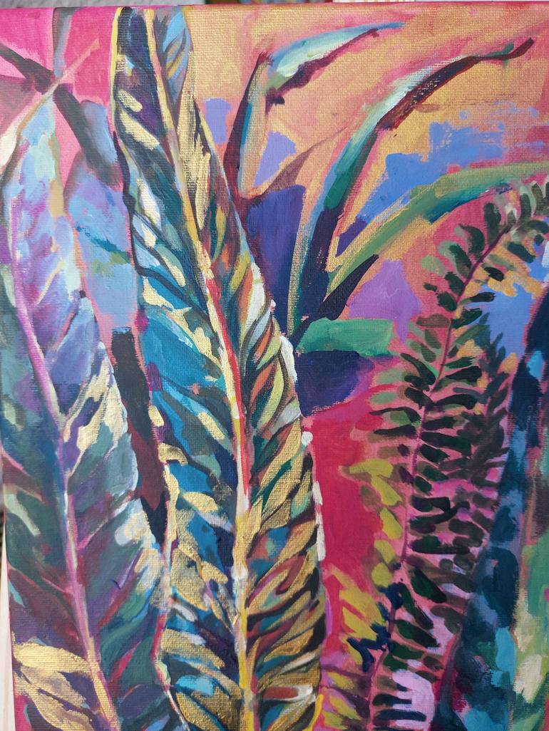 Original Color Field Painting Abstract Painting by Irina Rafalovich