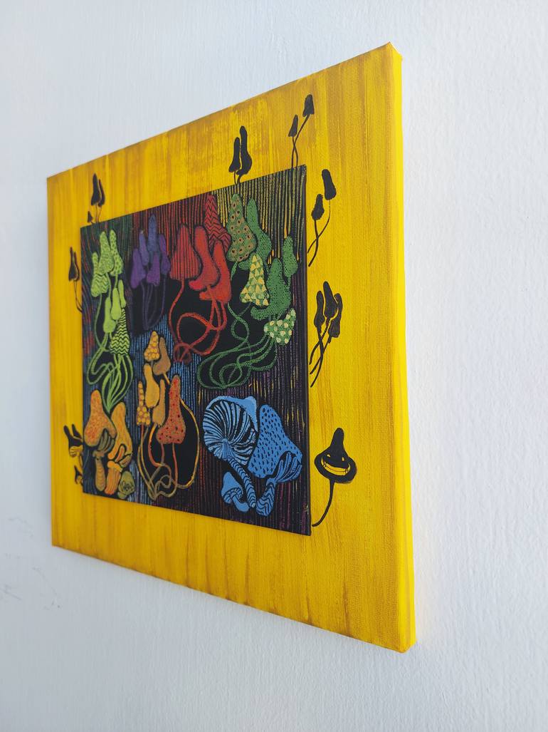 Original Surrealism Fantasy Painting by Irina Rafalovich