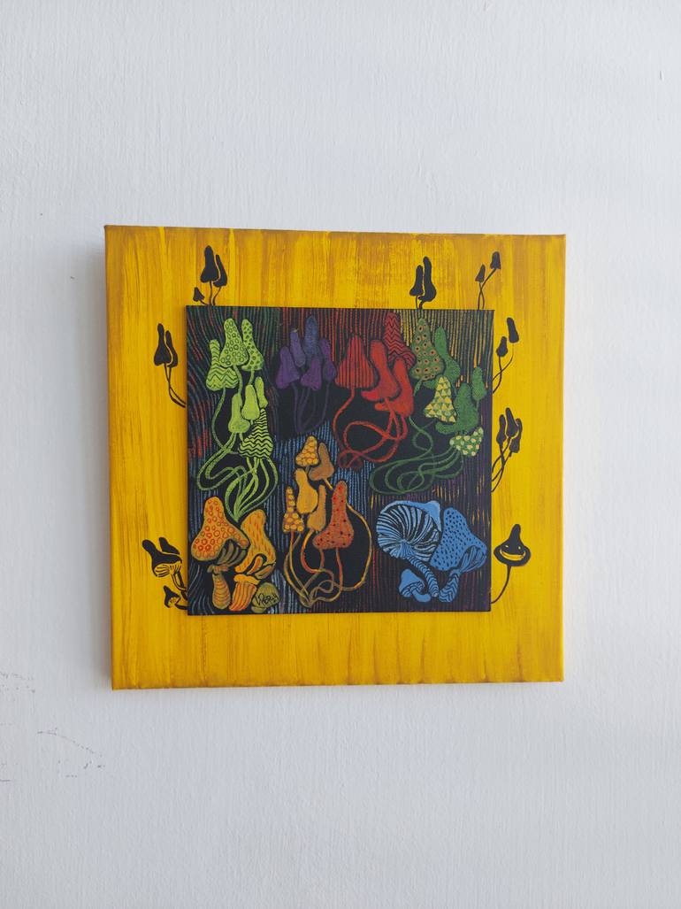 Original Surrealism Fantasy Painting by Irina Rafalovich