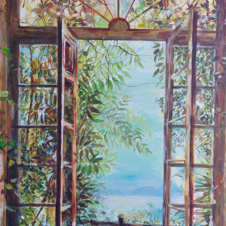 Original Classicism Landscape Painting by Irina Rafalovich