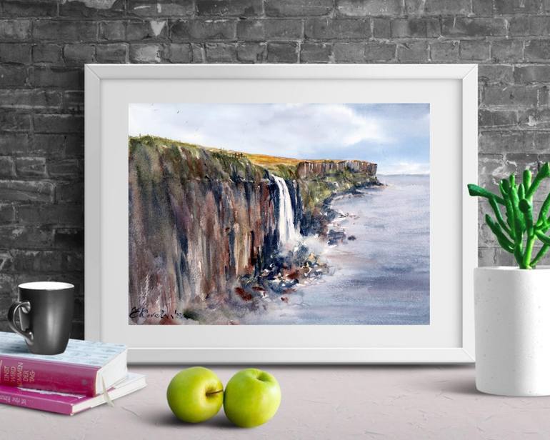 Original Contemporary Landscape Painting by Ekaterina Kovalev