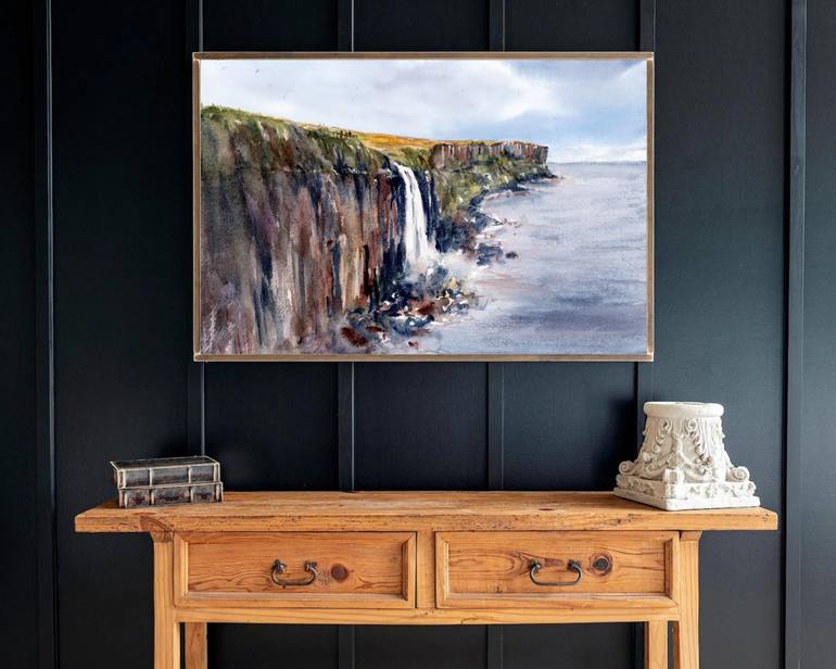Original Contemporary Landscape Painting by Ekaterina Kovalev