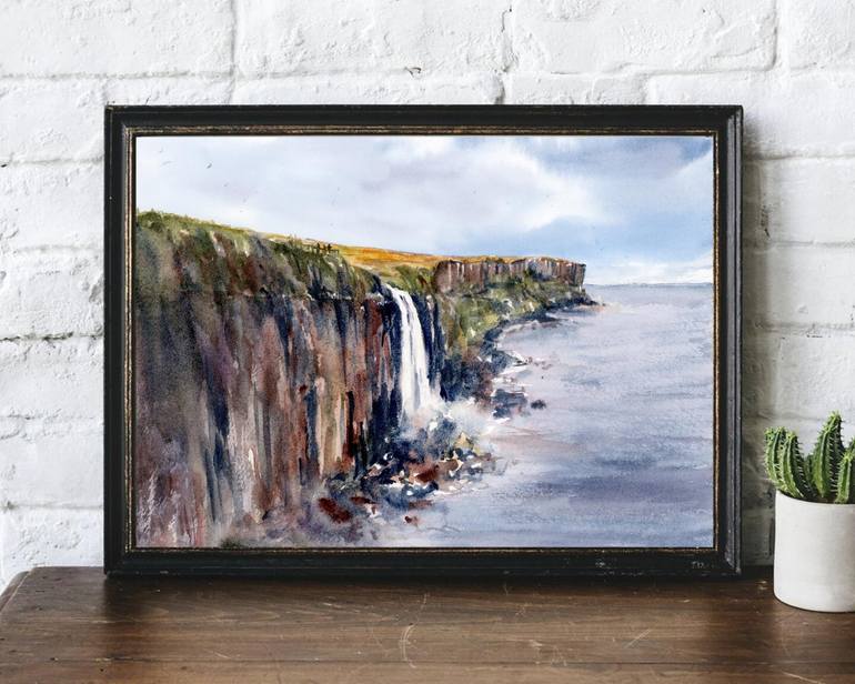 Original Contemporary Landscape Painting by Ekaterina Kovalev
