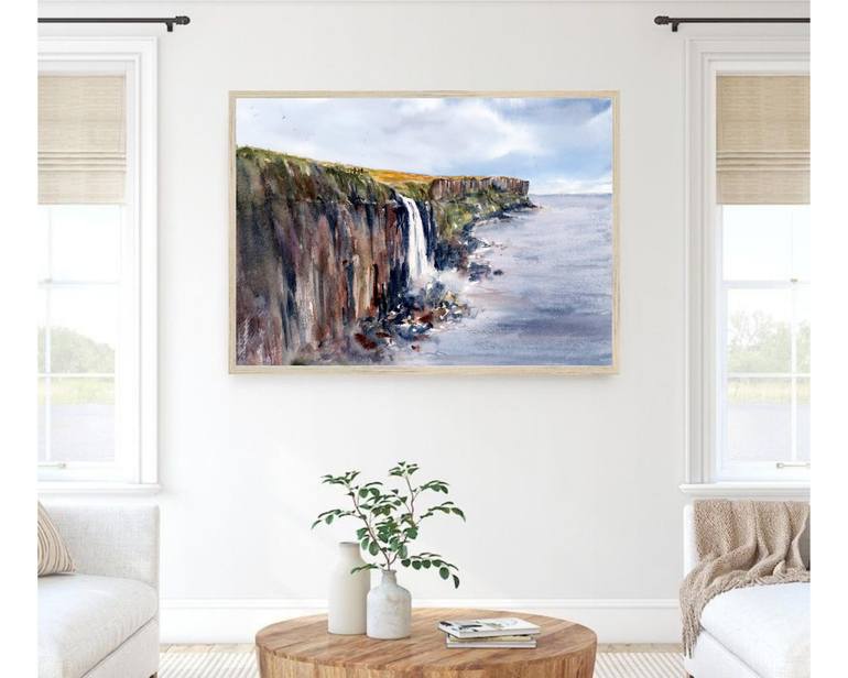 Original Contemporary Landscape Painting by Ekaterina Kovalev