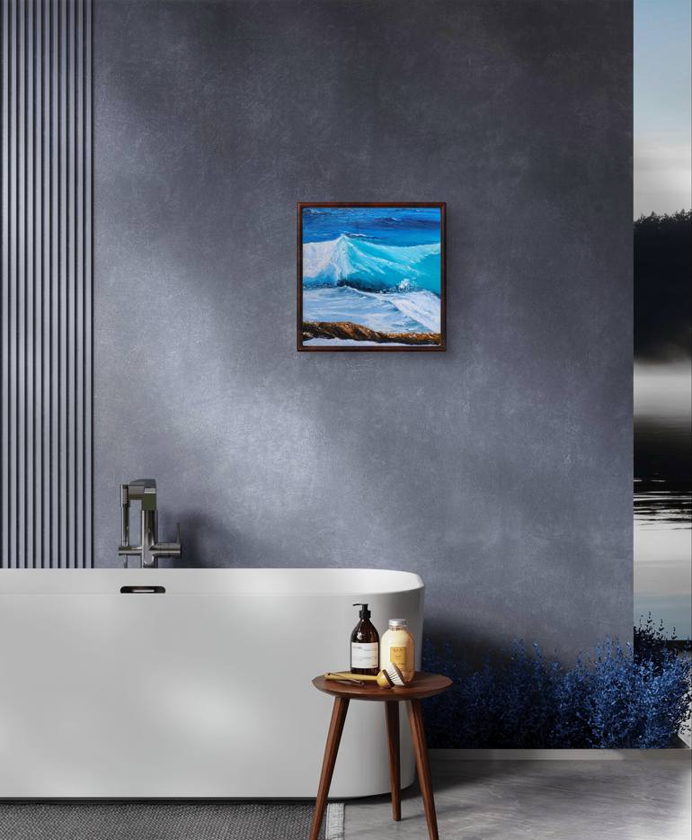 Original Figurative Seascape Painting by Thierry Le Boulanger
