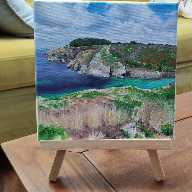 Original Figurative Seascape Painting by Thierry Le Boulanger