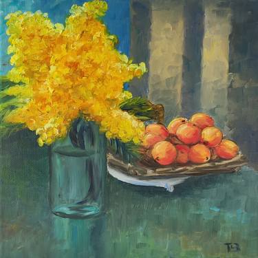 Original Still Life Paintings by Thierry Le Boulanger