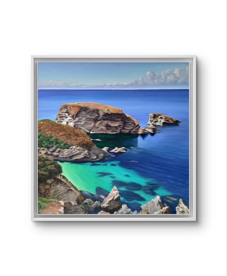Original Contemporary Seascape Painting by Thierry Le Boulanger