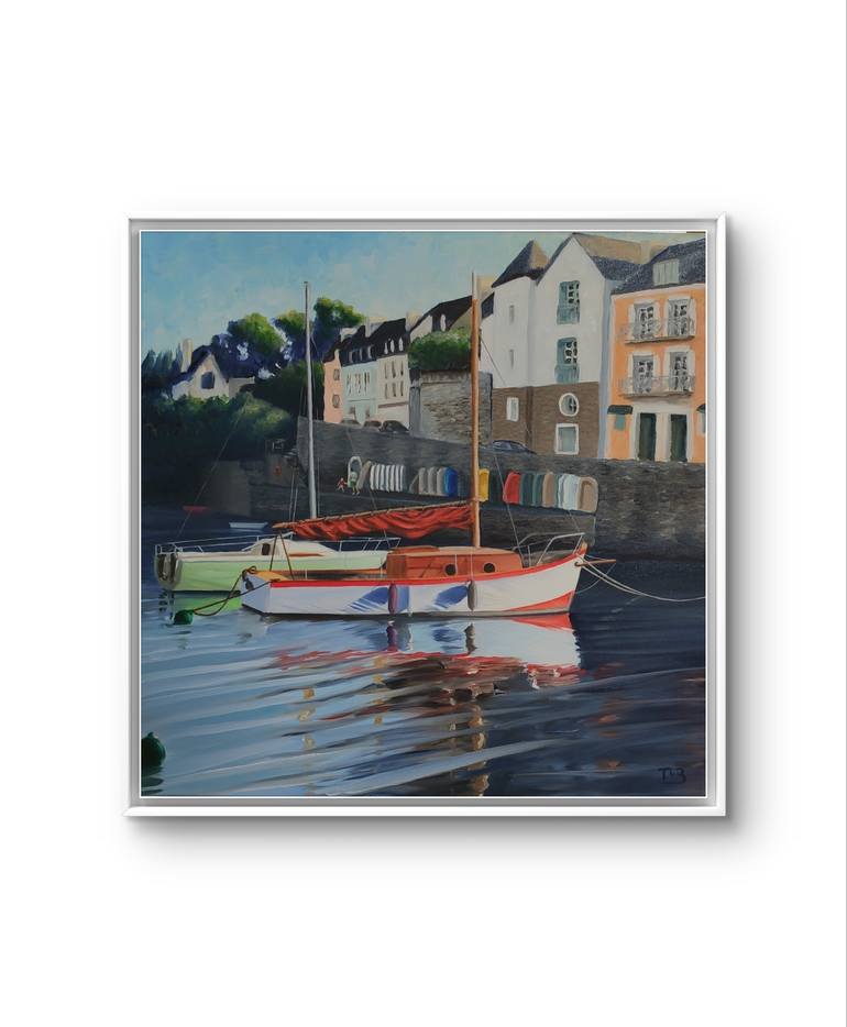 Original Realism Seascape Painting by Thierry Le Boulanger