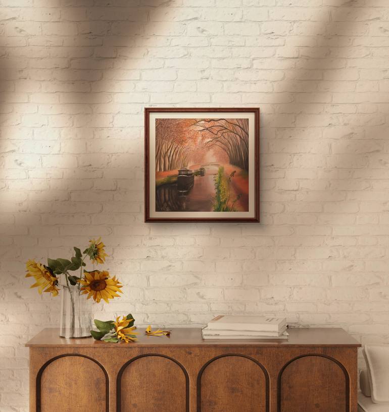 Original Figurative Cities Painting by Thierry Le Boulanger