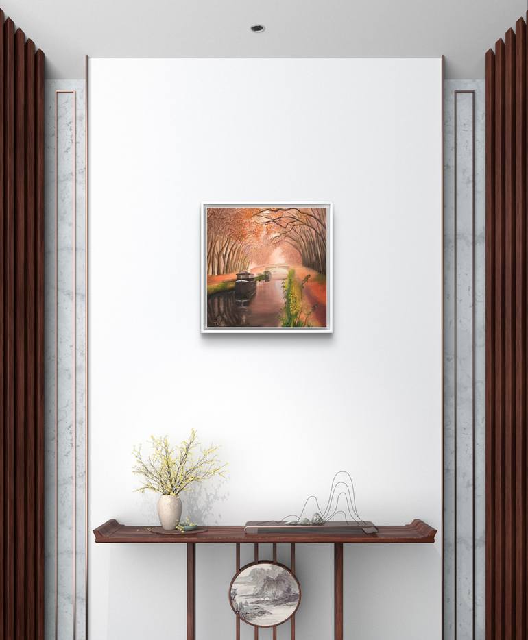 Original Figurative Cities Painting by Thierry Le Boulanger