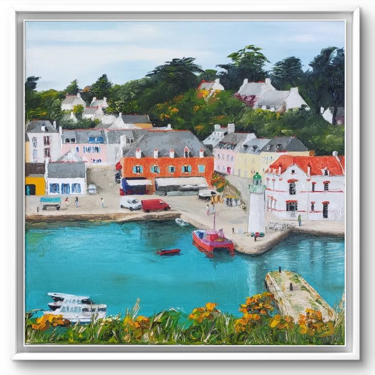 Original Contemporary Seascape Painting by Thierry Le Boulanger
