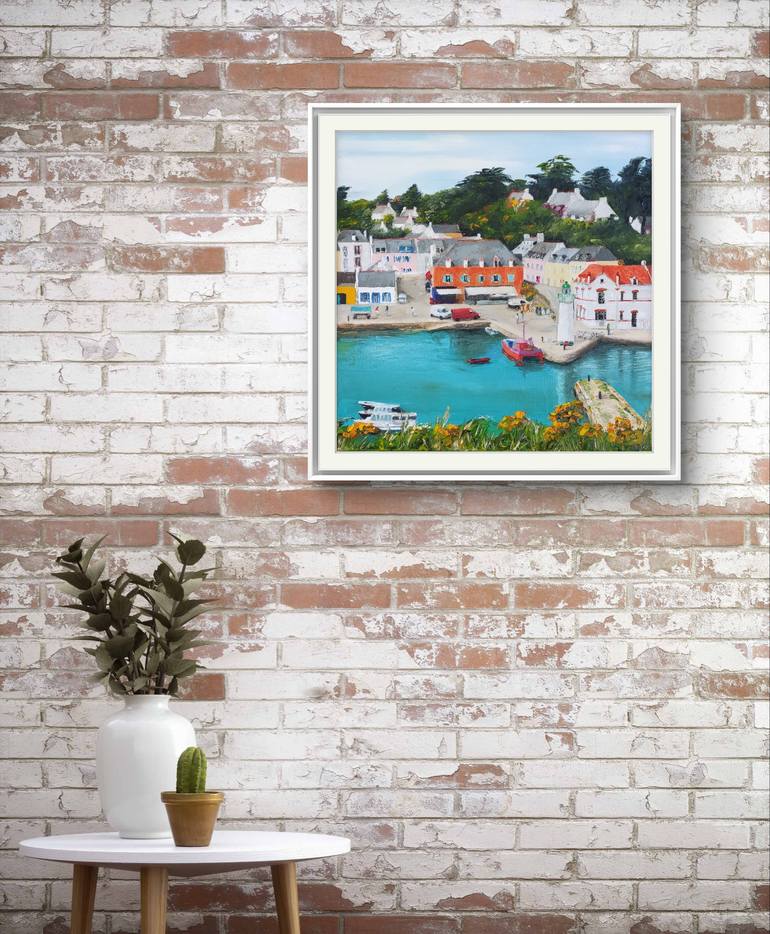 Original Contemporary Seascape Painting by Thierry Le Boulanger