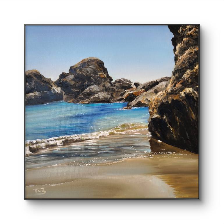 Original Contemporary Seascape Painting by Thierry Le Boulanger