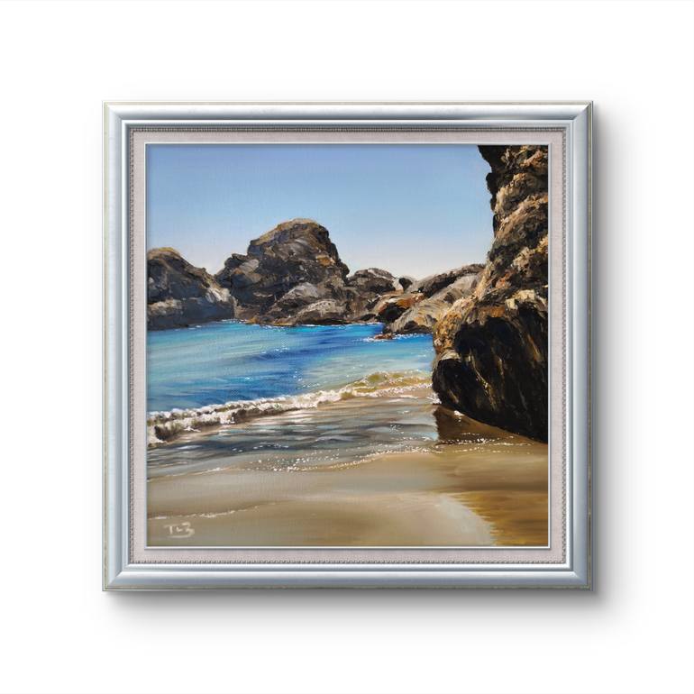 Original Contemporary Seascape Painting by Thierry Le Boulanger