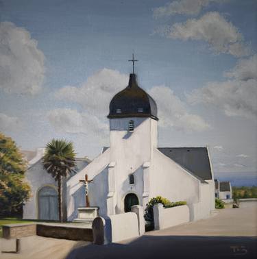 Original Classicism Architecture Paintings by Thierry Le Boulanger