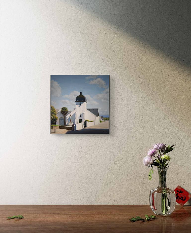 Original Classicism Architecture Painting by Thierry Le Boulanger