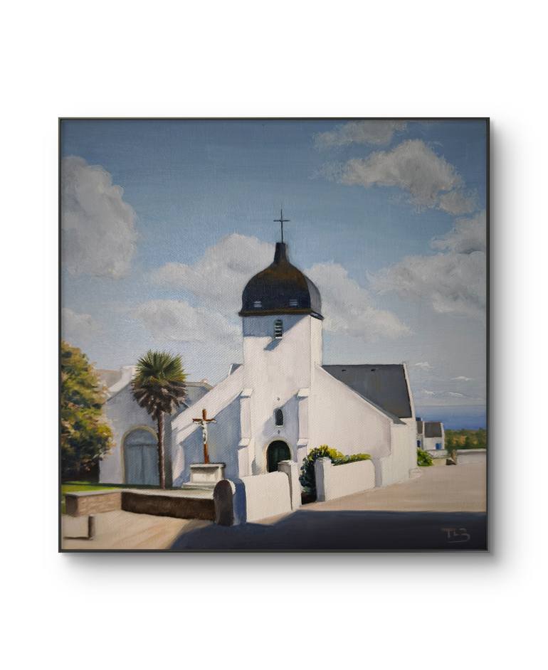 Original Classicism Architecture Painting by Thierry Le Boulanger