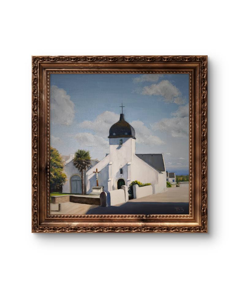 Original Classicism Architecture Painting by Thierry Le Boulanger