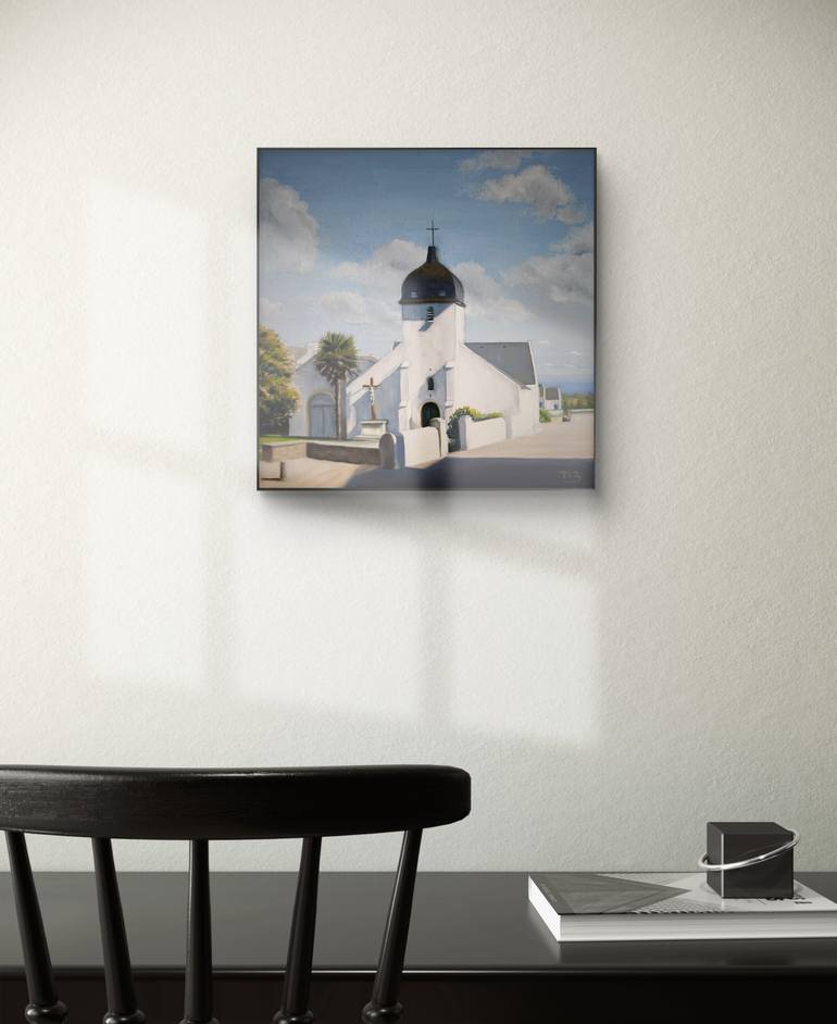 Original Classicism Architecture Painting by Thierry Le Boulanger