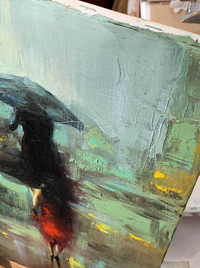 Original Expressionism Cities Painting by Dmytro Boikov