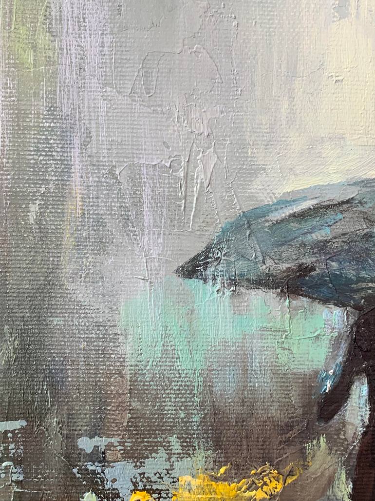 Original Expressionism Cities Painting by Dmytro Boikov